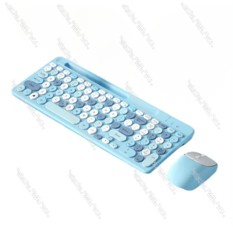 Rechargeable Bluetooth Wireless Keyboard Mouse Set For Laptop Desktop PC Slim IPAD Android Phone Tablet