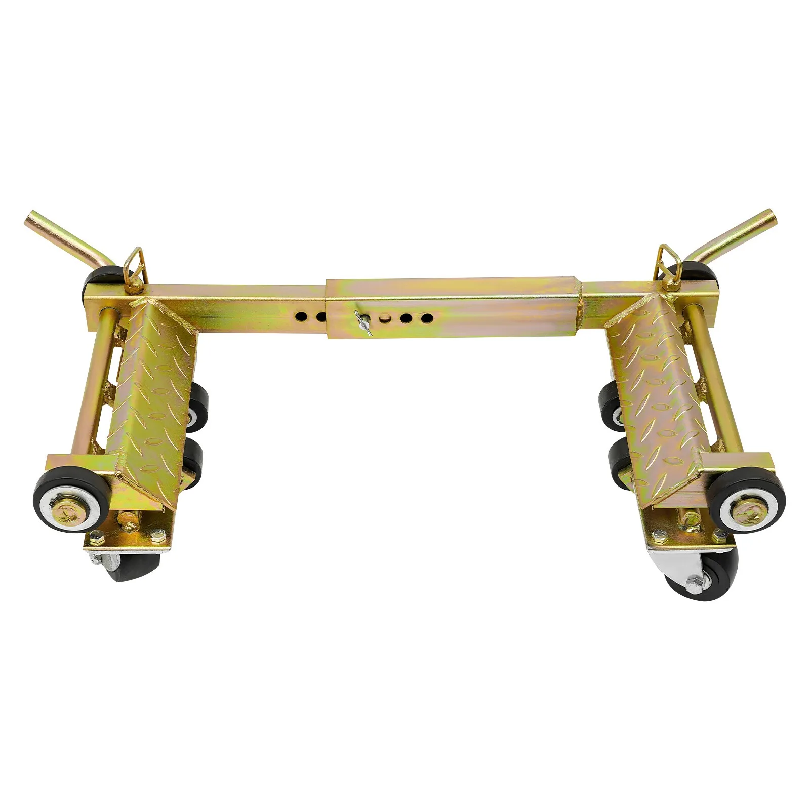New Durable Steel Car Wheel Dolly 4-Piece Set 1T Load Capacity Vehicle Positioning Tool For Towing/Auto Shops