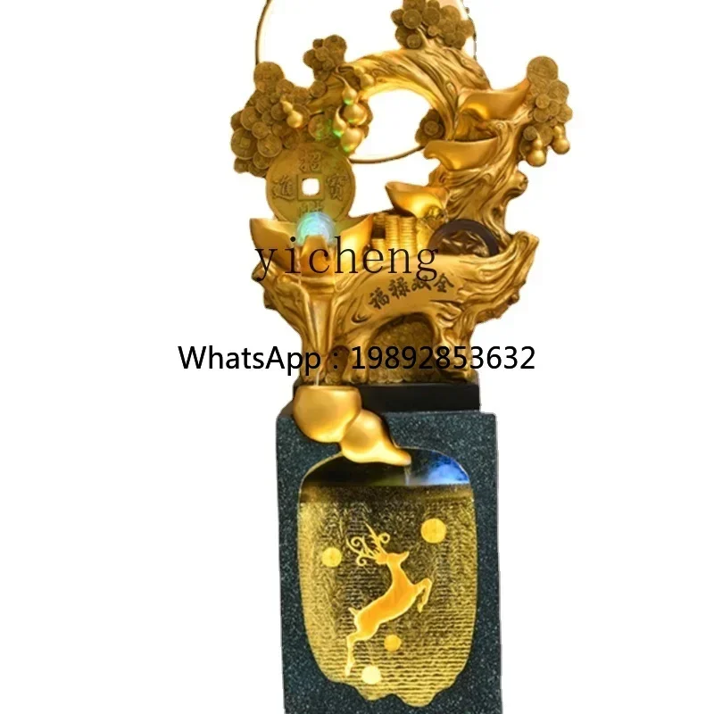 

Artificial Mountain and Fountain Loop Floor Ornaments Living Room Office