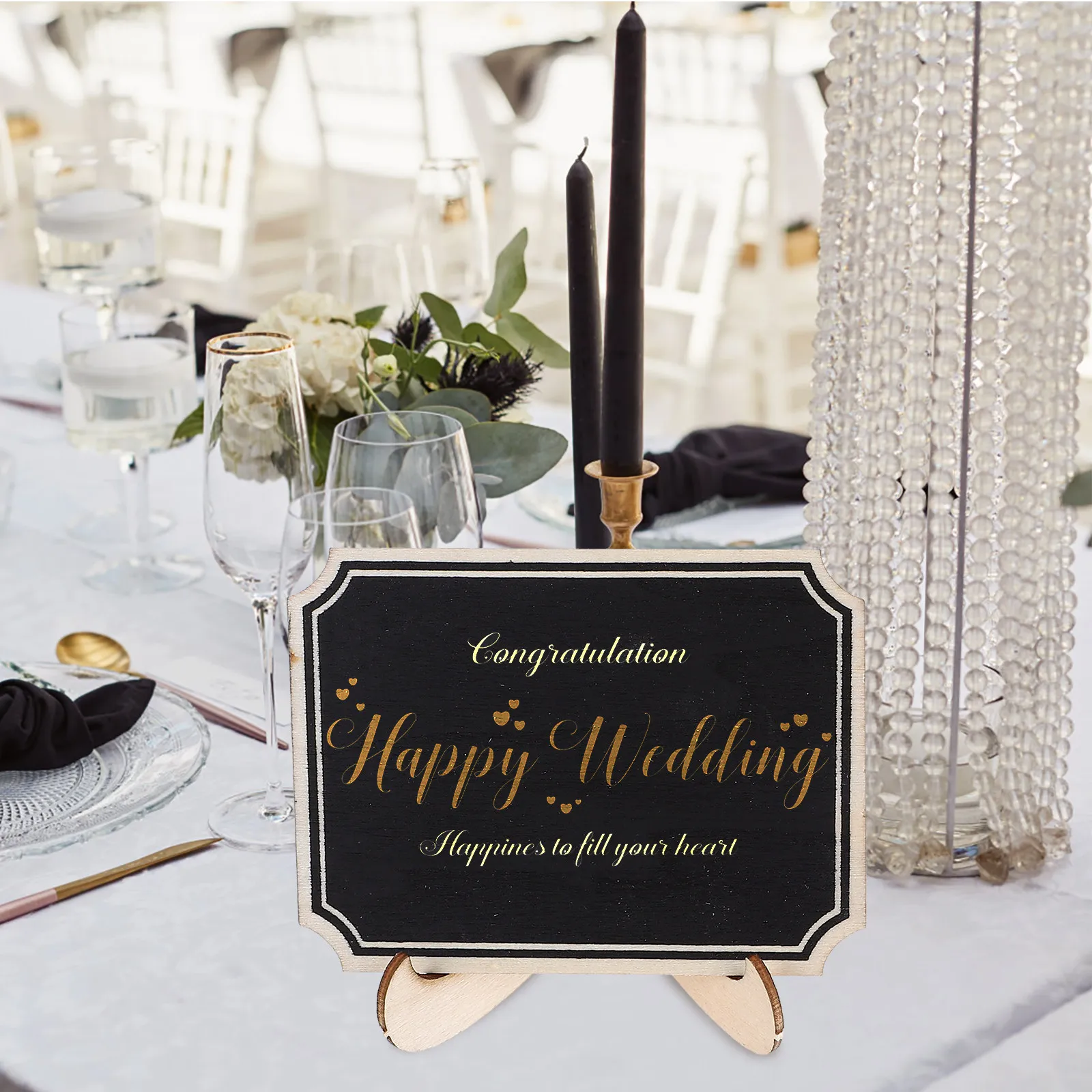 20Pcs Small Chalkboard Signs Blackboard for Tabletop Decoration Restaurant Bakery Wedding Chalkboard Label Erasable Message