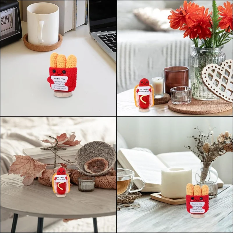 A05G-かぎ針編み人形スタンド木製人形スタンドポジティブかぎ針編み動物用、フィギュア人形ベースサポート用スタンドベース