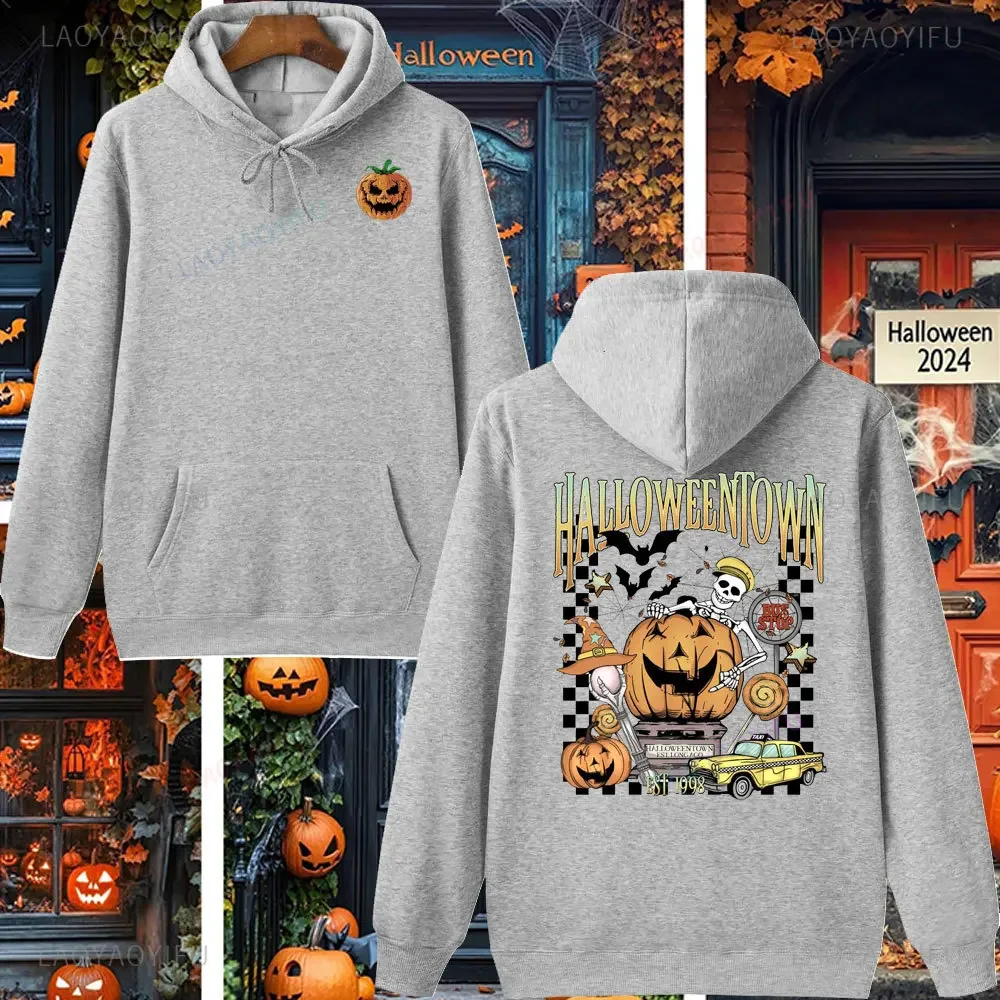 Halloweentown Est 1998 Moletom Halloweentown Universidade Retro Halloweentown Unissex Hoodies Outono Moletom Halloween Pulôver