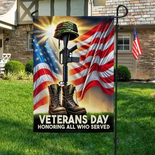 Veterans Day Honoring All Who Served Veteran Boots American Flag Graden Flag XXH LLP LLX uui