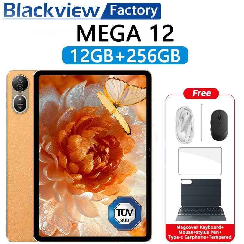 Blackview MEGA 12 5G Tablet 12.2 2.4K 120Hz 10000mAh
