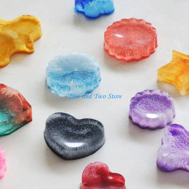 HX6F Art Natural Pigment Colorant Dye Diffusion UV Epoxy Resin Jewelry Making