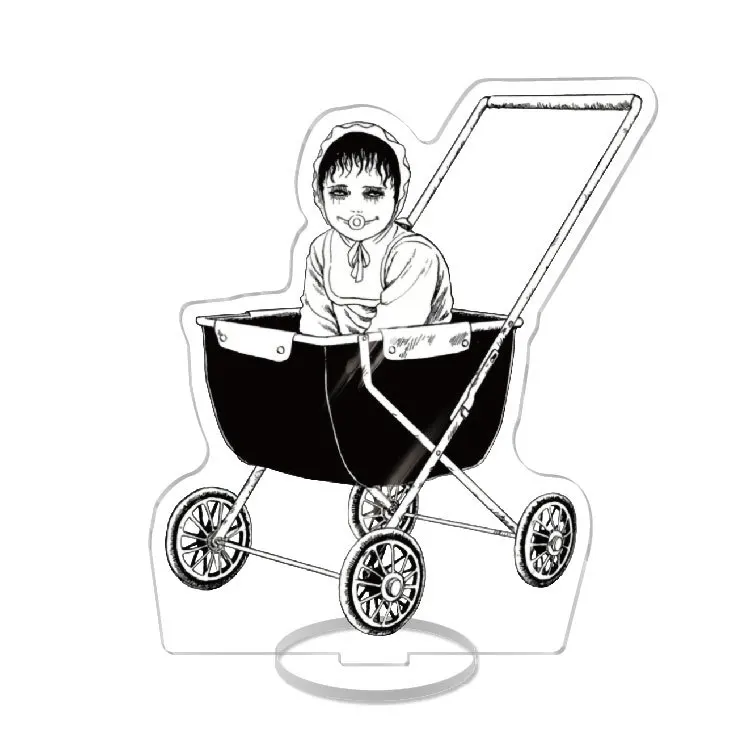토미에 카와카미 준지 이토 호러 만화 미소녀 아크릴 키체인 아크릴 스탠드 데스크탑 장식품 애니메이션 굿즈 컬렉션 선물
