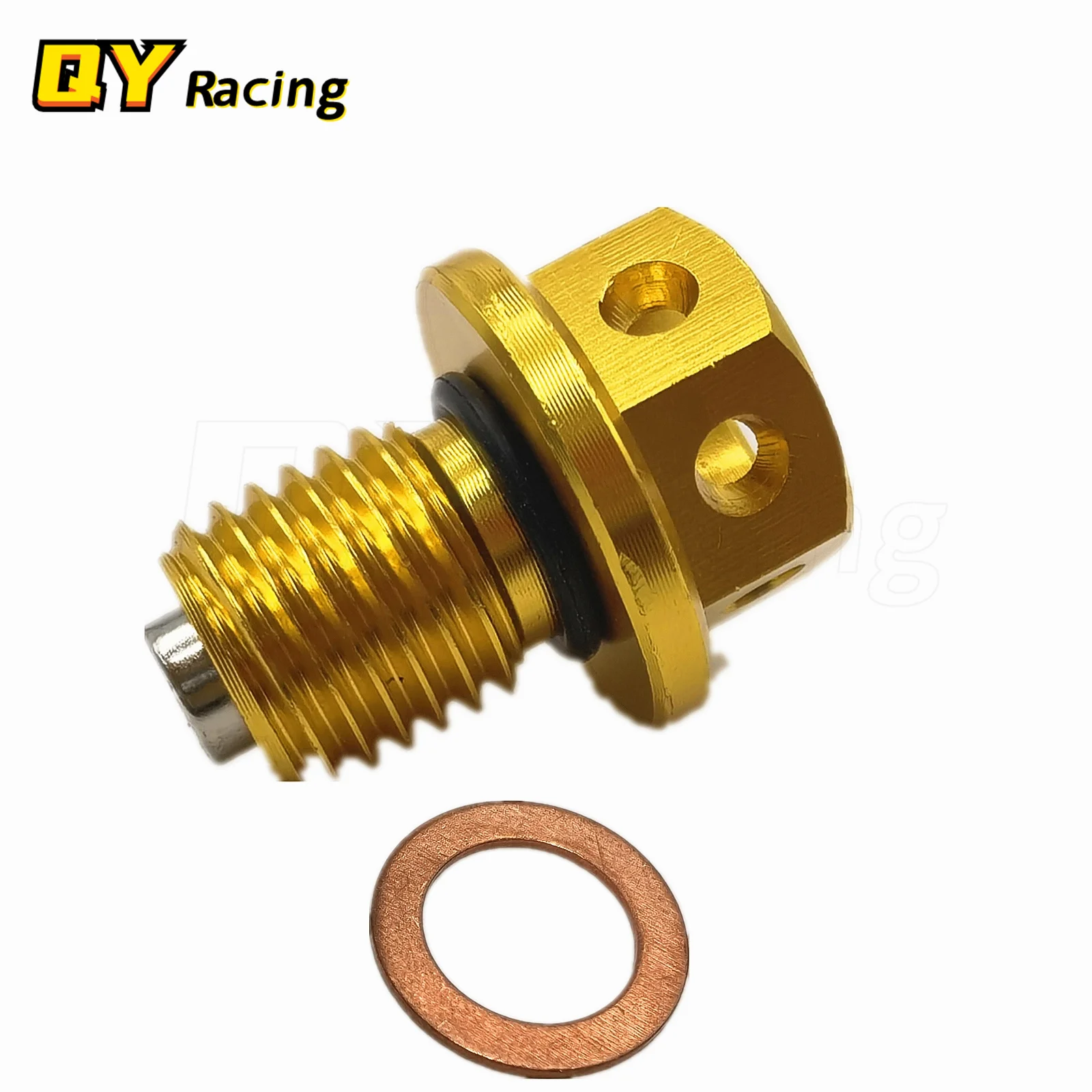 M12xP1.5 Magnetic Oil Drain Plug Bolt Screw For Yamaha YZF-R3 YZF-R25 MT-03 MT-25 YZ250 YZ250X XT250X WR250R WR250X Serow 250