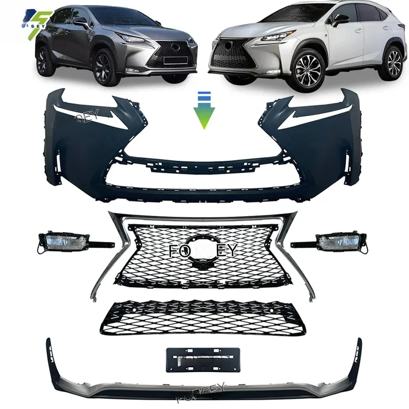 

For NX 2013-2015 F-Sport Style Front Bumper Spoile Car Accessories Bodykit