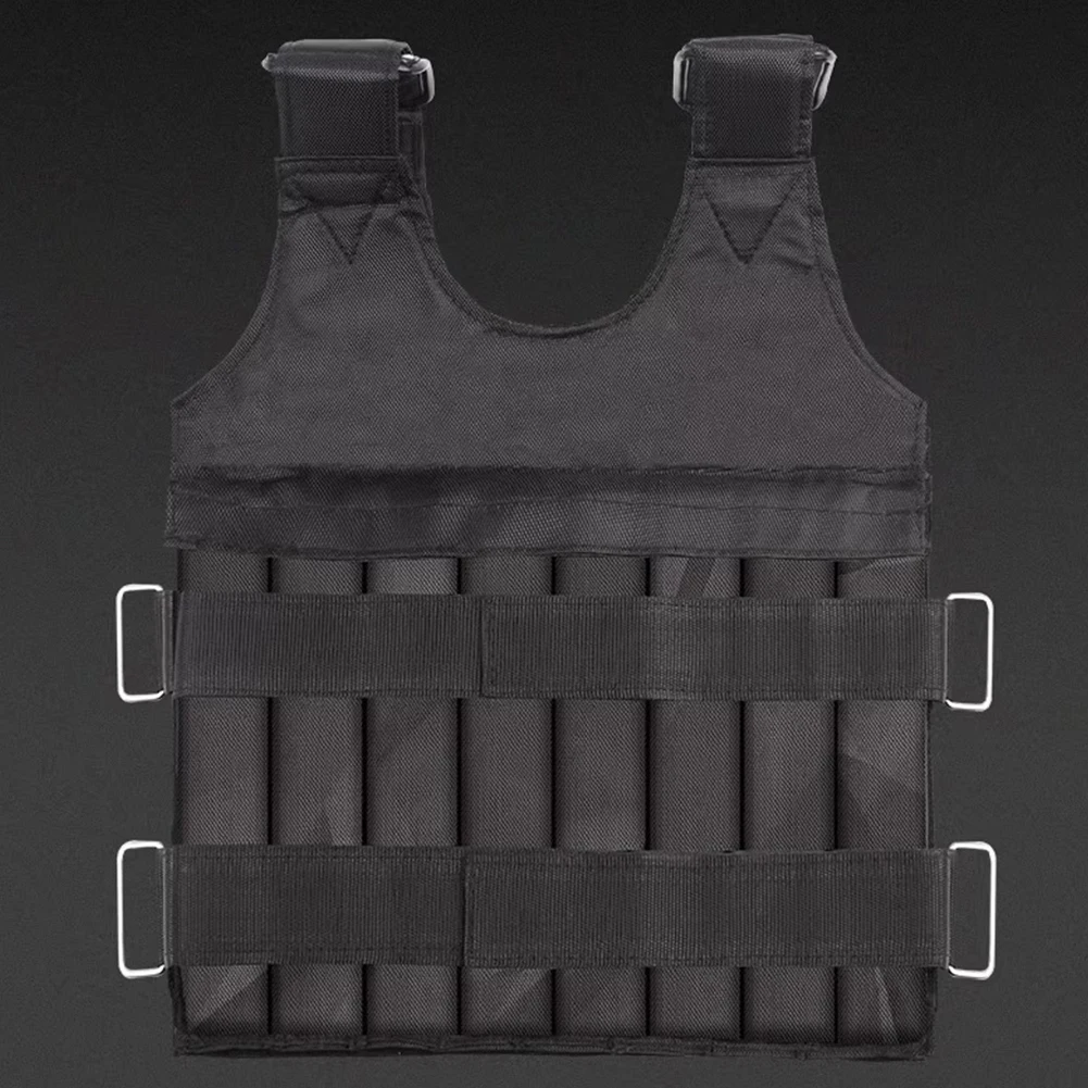 سترة مرجحة تحمل الوزن سترة أكسفورد القماش صدرة للجري سترة تدريب الأثقال سترة تحميل الوزن للياقة البدنية #2