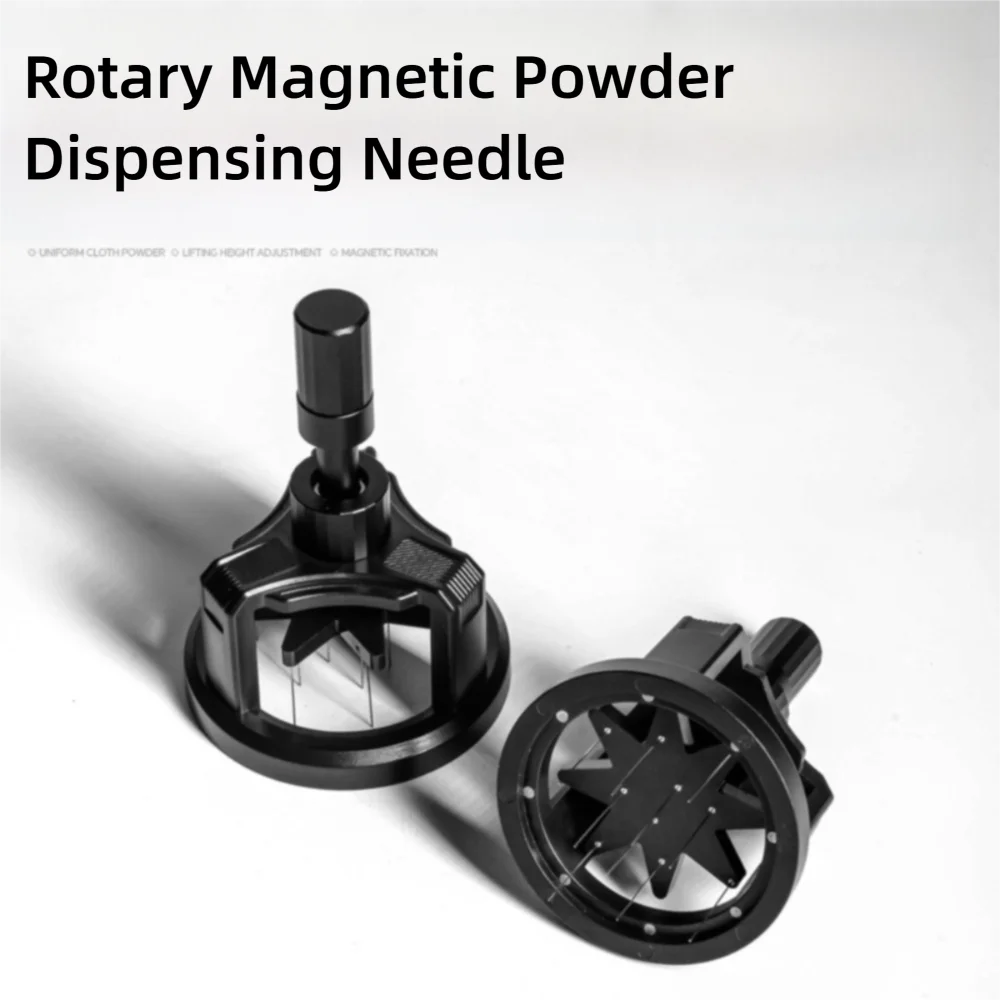 51mm/58mm Magnetic Coffee Tamper Rotating Needle Anti-slip Needle Espresso Hand Tamper Adjustable Coffee Distributor