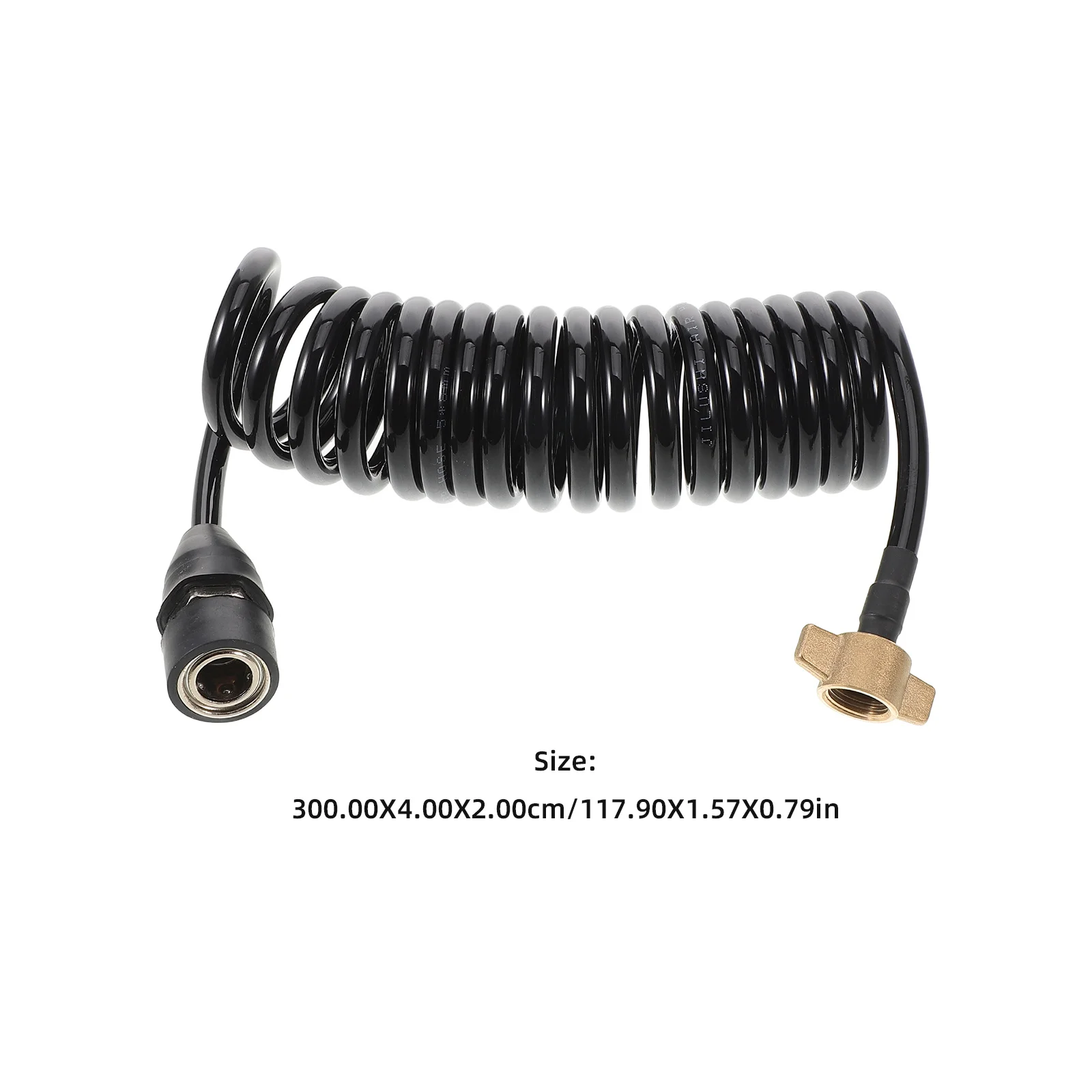 Truck Air Intake Hose Pipe Universal Quick Connect Copper Nut Reliable Sealing Easy Installation for Trailer