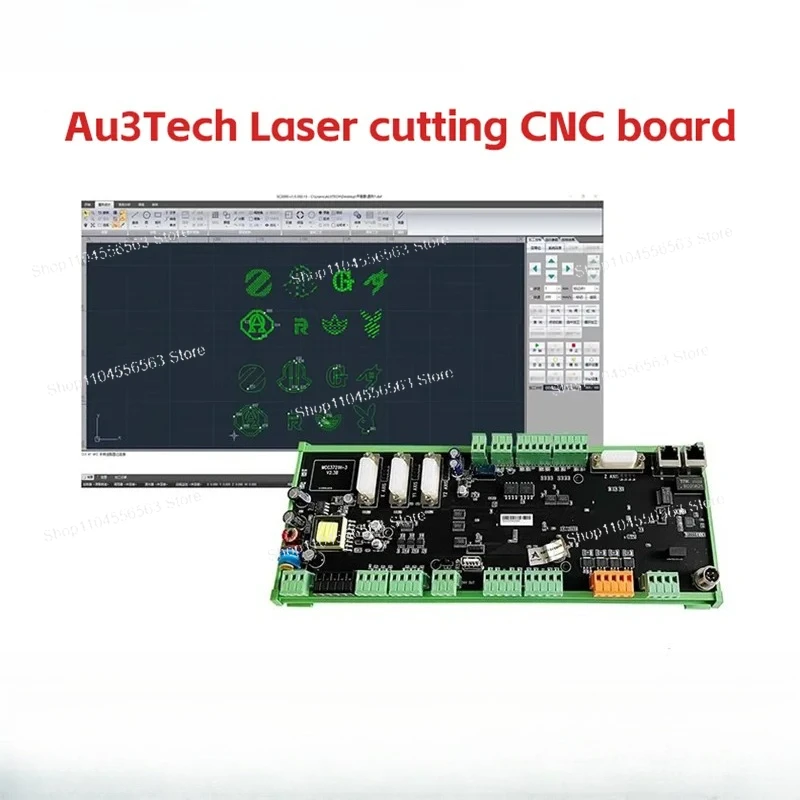 

Au3Tech лазерная резка с ЧПУ, карта управления движением MCC3721H MCC3721NC-A MCC3723-F AMC2416-EtherCAT для системы управления AU3TECH