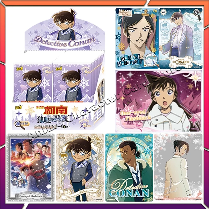 

Original KAYOU Detective Conan Card Deduction Pack Series Vol.1 Anime Collection Cards Genuine Toys Children Gifts
