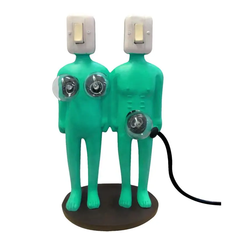 

Small Night Lights Table Lamps Vivid Human Statue Unique Wear-Resistant Desk Lamp Ambient Night Lights For Anniversary Holiday