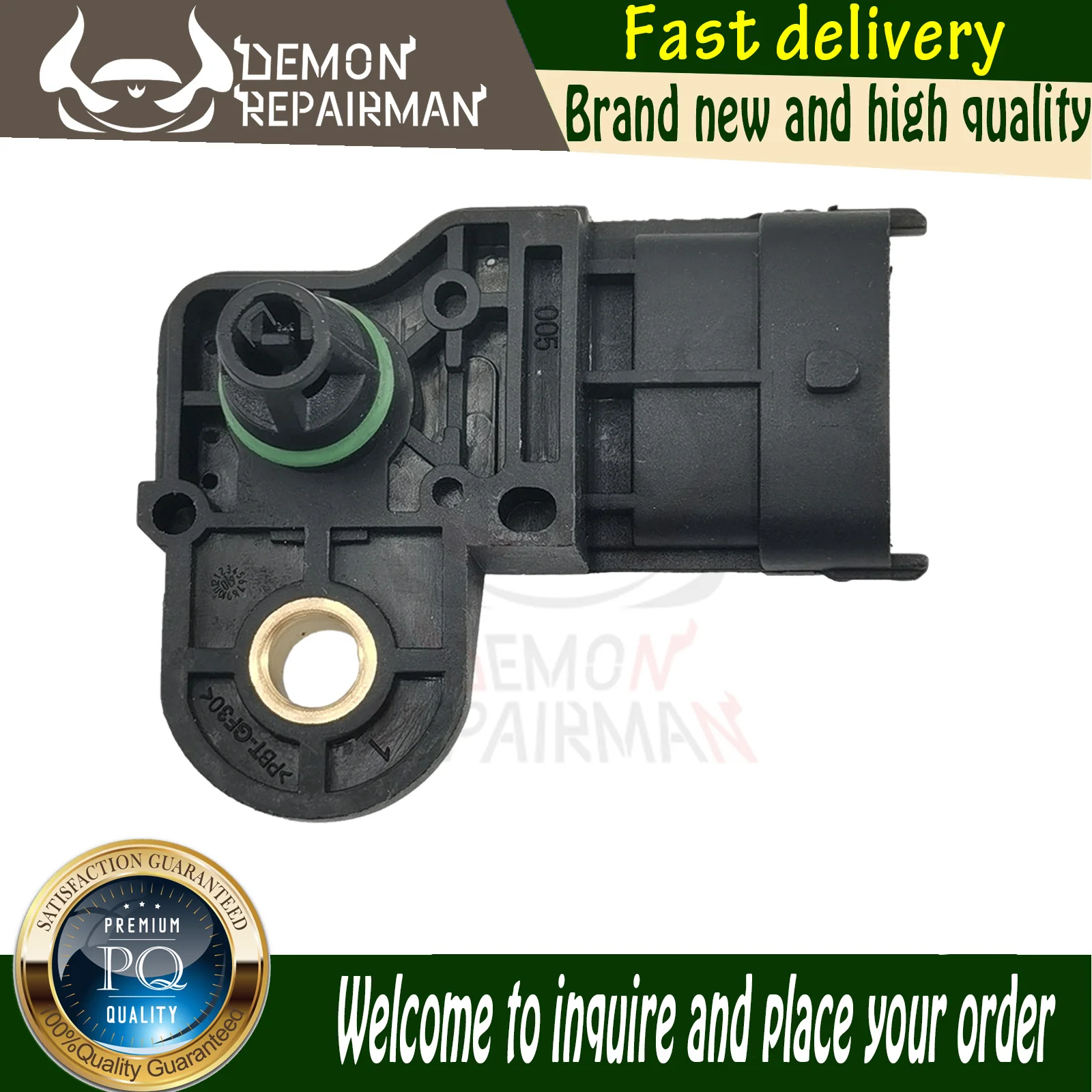 CV2A-9F479-AA NEW Intake Manifold Air Pressure Sensor MAP Compatible with FIAT BRAVO PALIO PUNTO 1.2L SMART FORFOUR 1.3L ESM2217