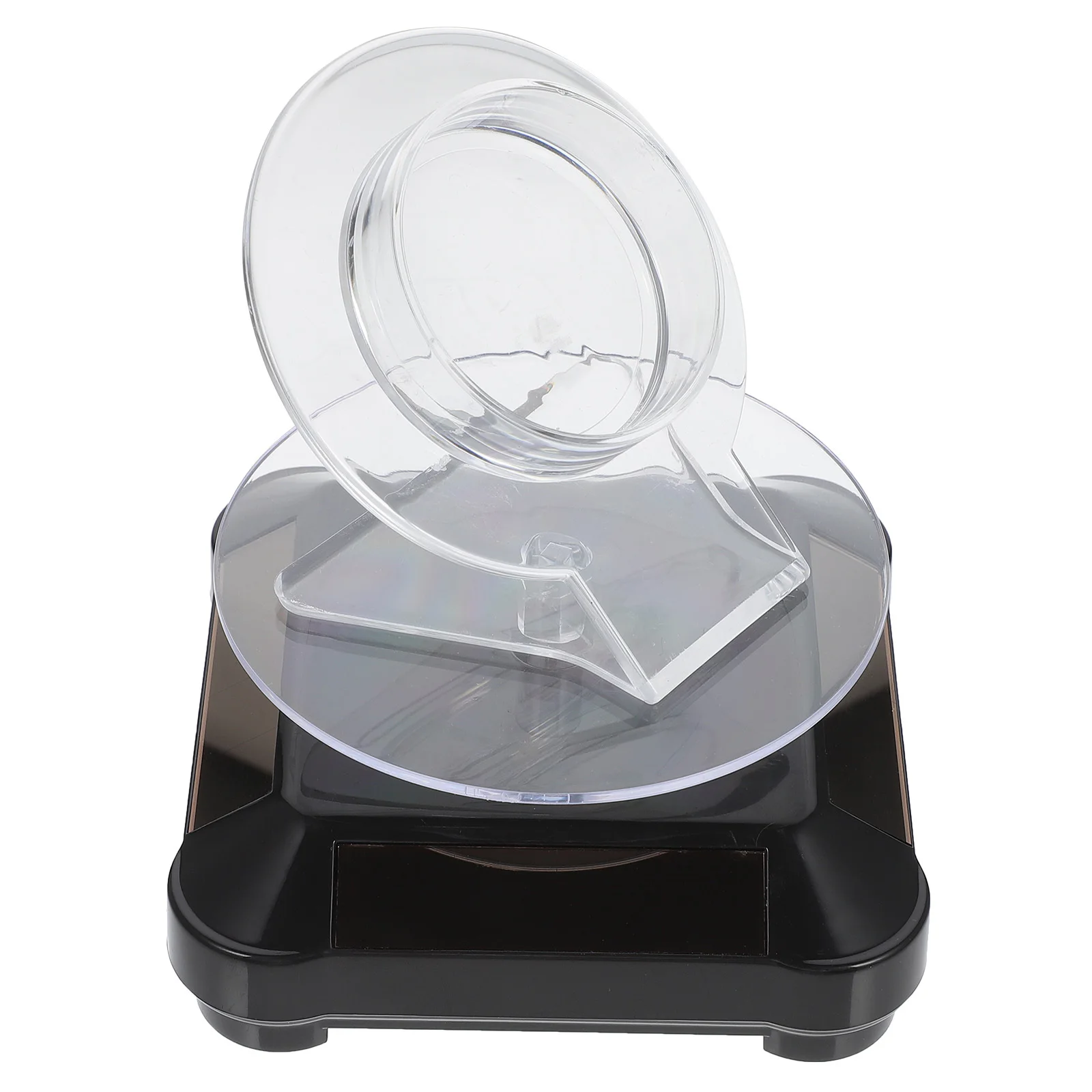 

1 set 1 Set Stand For Bracelet Solar Powered 360° Bracelet Display Holder Turntable Jewelry Organizer Holder Display Rack