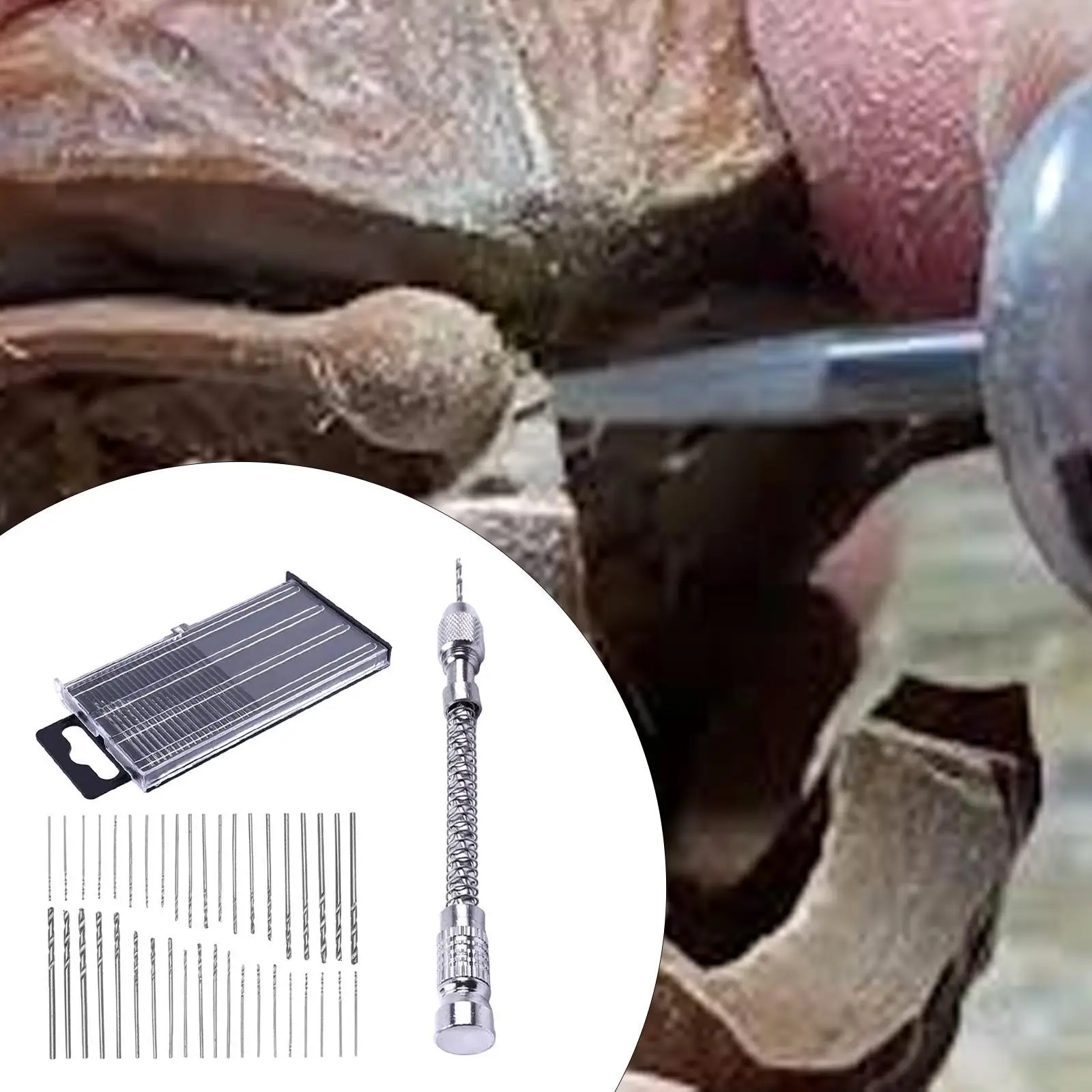 

Микро-винтовой экстрактор, портативные принадлежности для самостоятельного изготовления с 40 битами, оборудование ручной работы, профессиональная мини-ручная дрель для начинающих резины