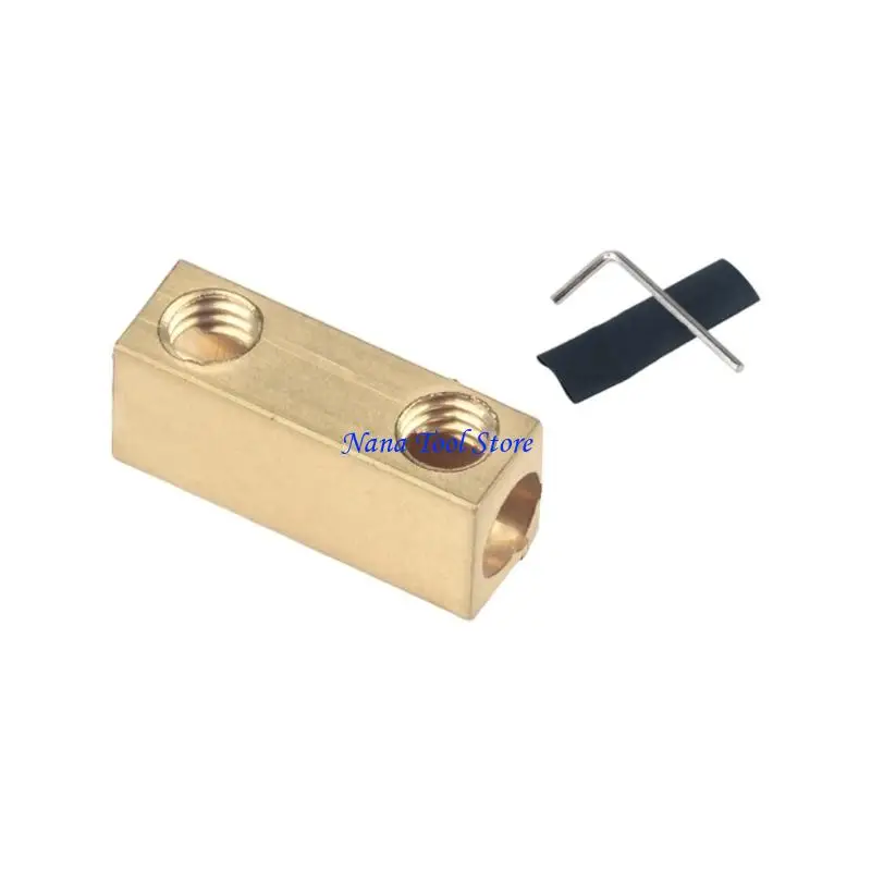 31GJ 10Pcs Connecting Pipe Wire Fast Butt Joint Screw Crimping Connection Terminals High Performances Terminals Block