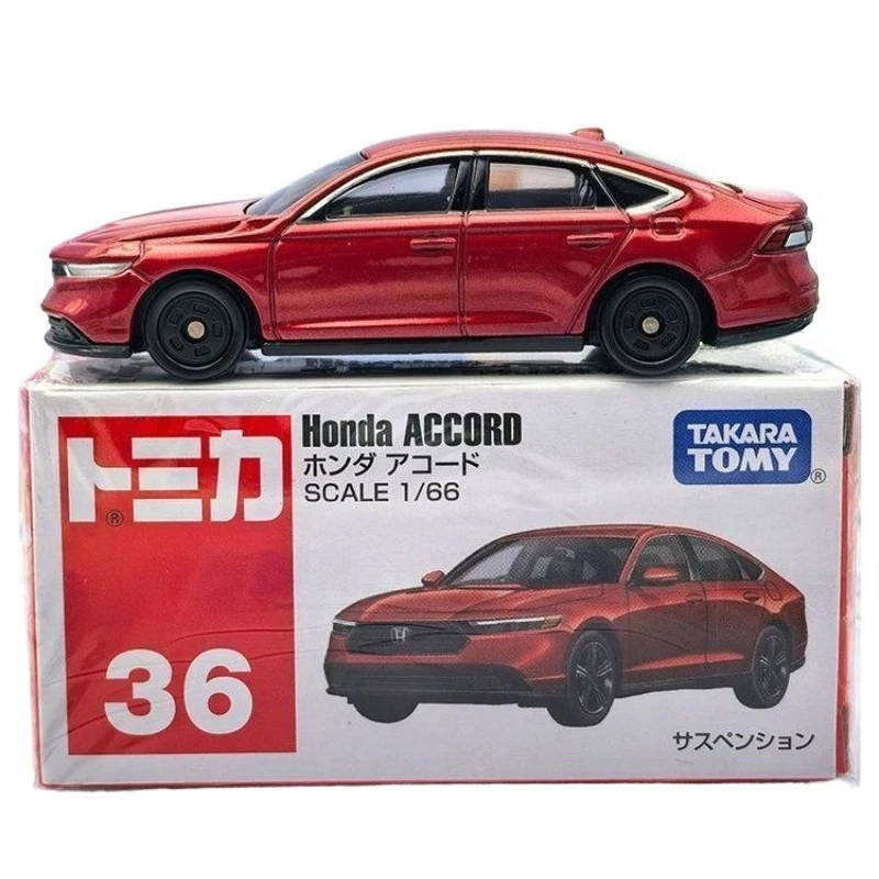 

TAKARA TOMY Tomica Red and White Box Realistic Alloy Model of 36th Honda Accord Toy Car for Desktop Decoration Collection Gift
