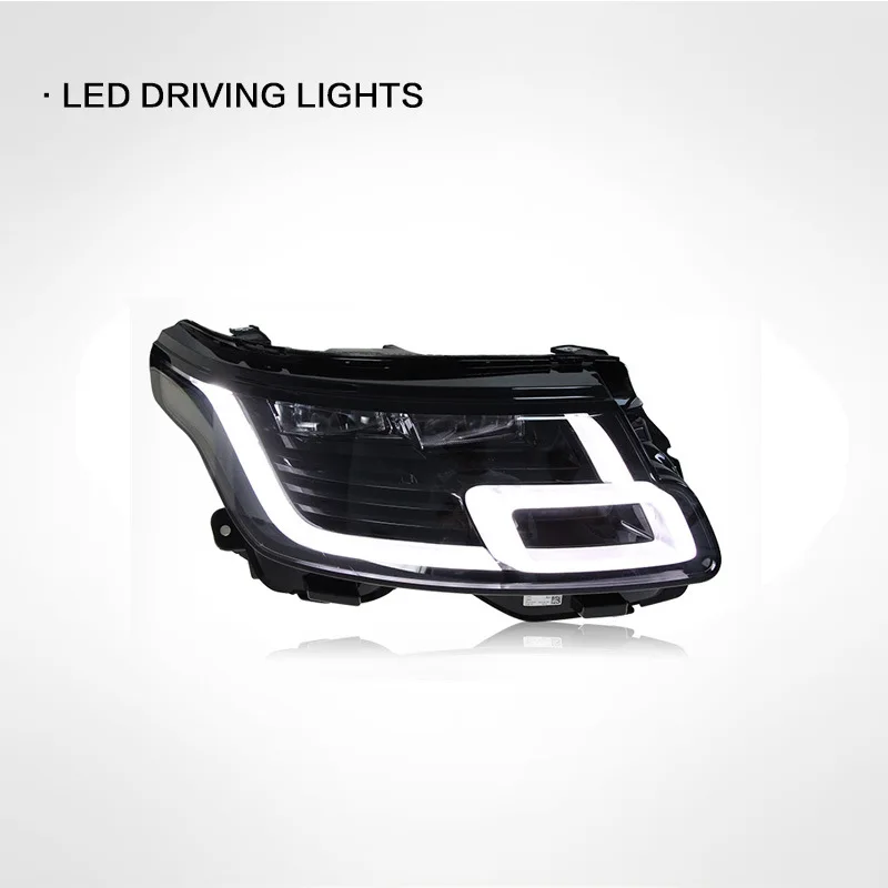 Car Lights for Range Rover Headlight Projector Lens 2013-2017 Dynamic Signal Head Lamp LED Headlights Drl Auto Accessories