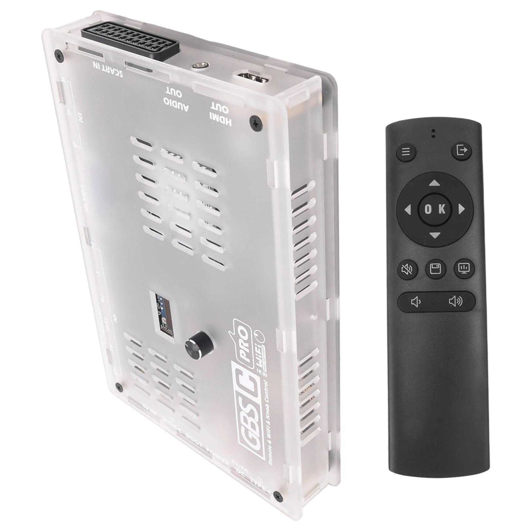 A31T for GBSC PRO Video Converter for Retro Game Consoles, Supports Scart RGBS YPbPr VGA AV S-Video to 1080p HD