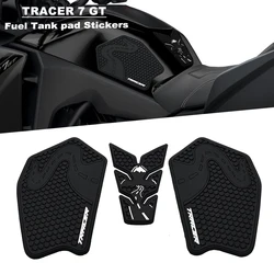 For Tracer 7 GT Tracer 700 7gt Tracer7gt 2020 2021 2022 Side Fuel Tank Pads Protector Stickers Knee Grip Traction Pad