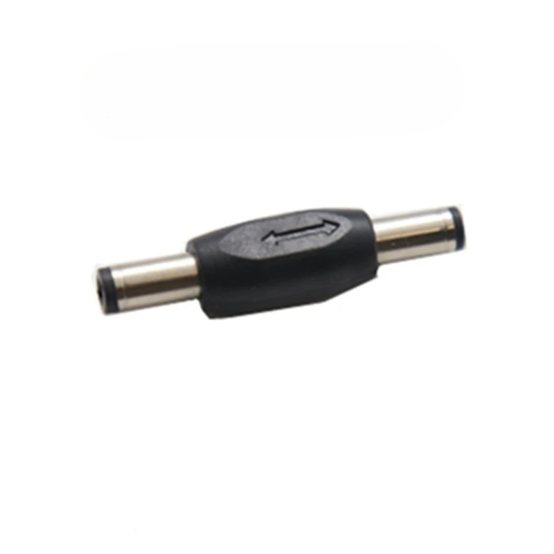 10PCS DC Power Connector Adapter, DC 5.5*2.1/2.5mm Straight Coupler, Male to Male & Female to Female Round Barrel Connector