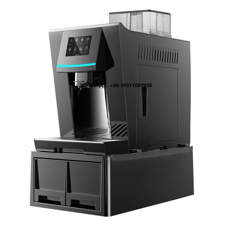 

Commercial Fully Automatic Integrated Espresso Milk Froth Grinder Small American Style Coffee Electric Coffee Maker