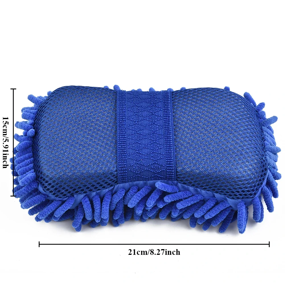 Extra Large Car Wash Sponge High Density Absorbent Cleaning Block Scratch Free Car Detailing Tool Wiping Pads Thickened
