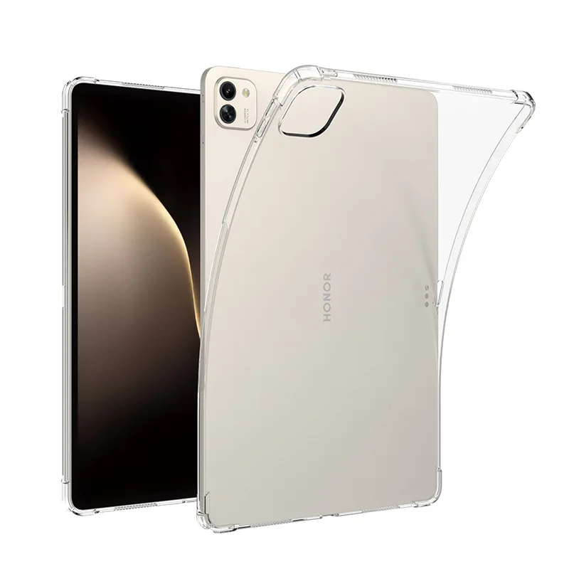 Transparent Case For Huawei Honor Magicpad 3 13.3 2025 Magicpad3 Soft TPU Shockproof Back Cover For Honor Magicpad 2 12.3 inch