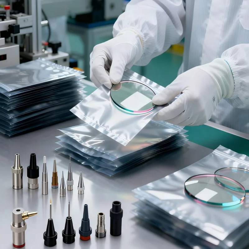 Lente protetora a laser 20*5, resistente ao calor, resistente à corrosão, com transmitância de luz de até 99,9%