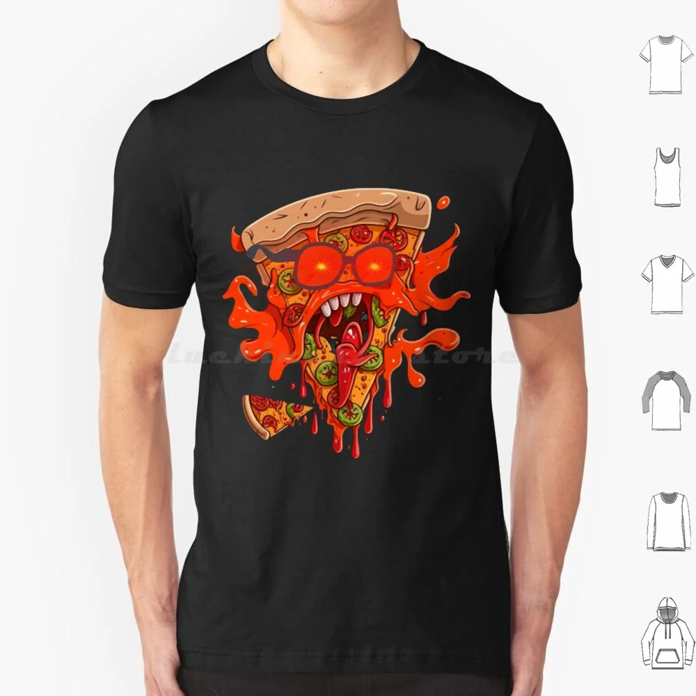 Angry Pizza T Shirt 6xl Cotton Cool Tee Pizza Tower Pizza Peppino Tower Italy Pizza Tower Game Italian Gustavo Pisa Peppino