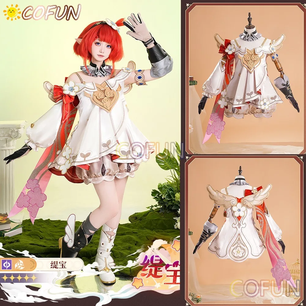 

Honkai Star Rail Tribbie Trianne Trinnon Cosplay Costume Full Set Wig Dress Wings Headwear Accessories for Women Girls Props
