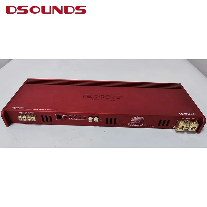 2025Big power 3000 watts car amplifier Class D digital power amplifier monoblock car audio amplifier