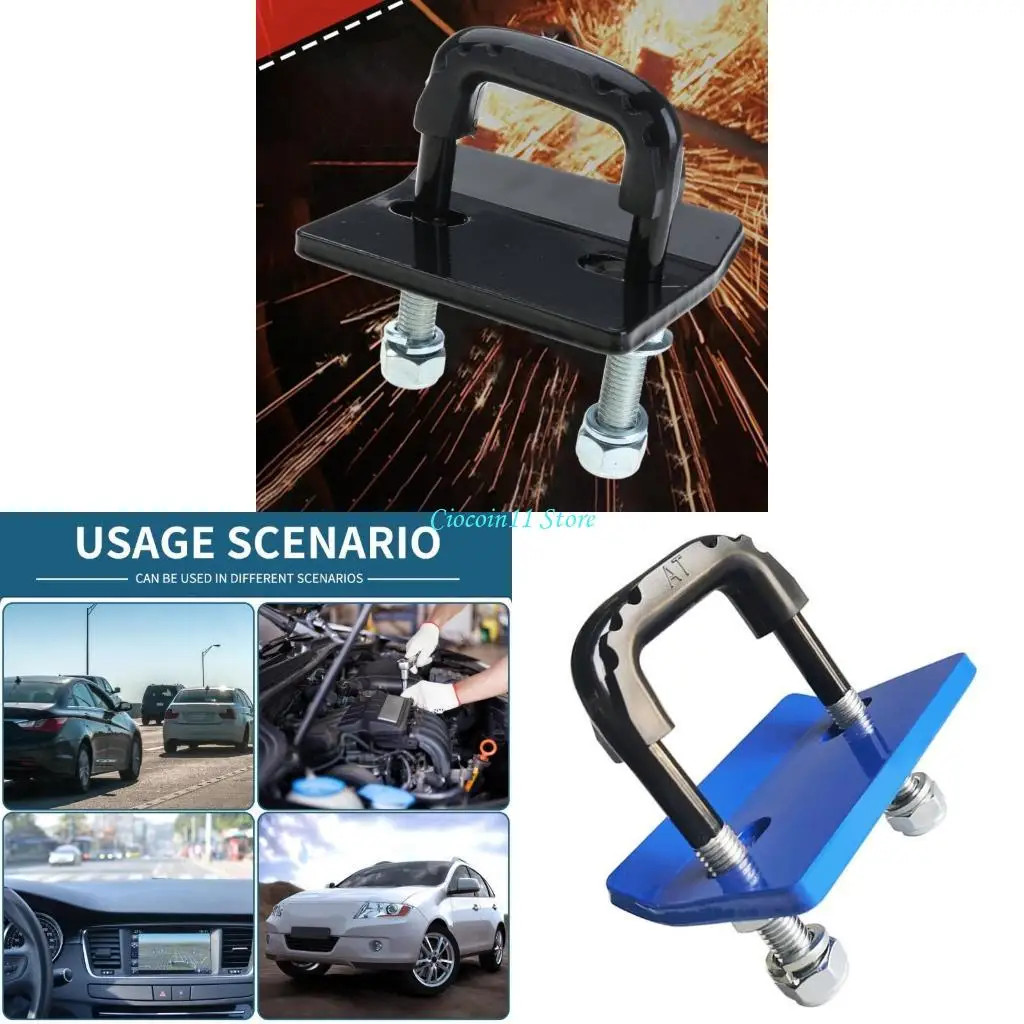 

Y1UB Solid Hitch Tightener Stabilizing Clamp Heavy Duty Antirattle Stabilizer Suitable for Trailers Cargo Carriers Bike Racks