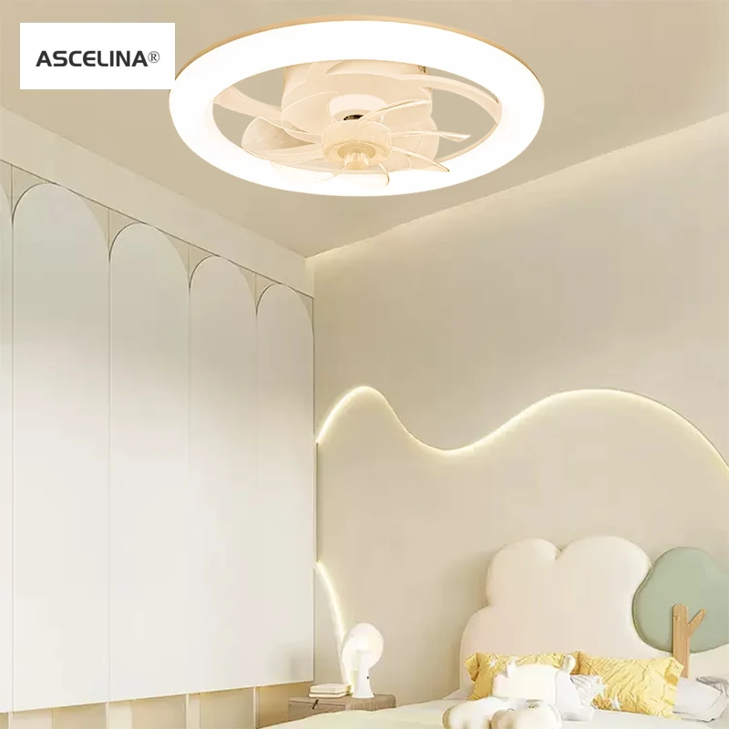 Ventilador de techo con Control remoto, luz creativa de estilo nórdico para dormitorio, restaurante y sala de estar, nuevo modelo