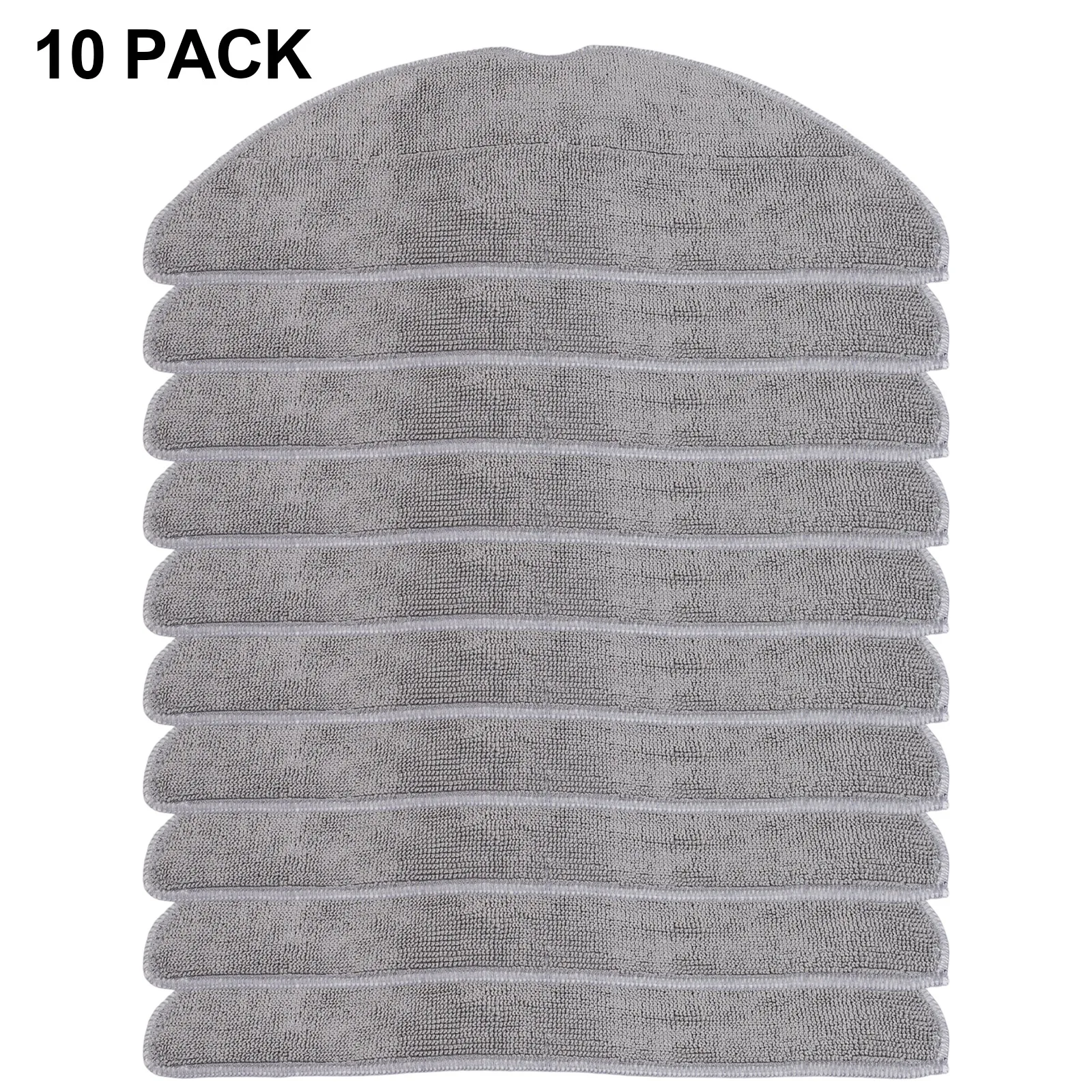 Microfiber for Mop Cloth Replacement for ILIFE A30 for Pro Robot Vacuum Cleaner with Self Emptying Design 4 or 10 Units