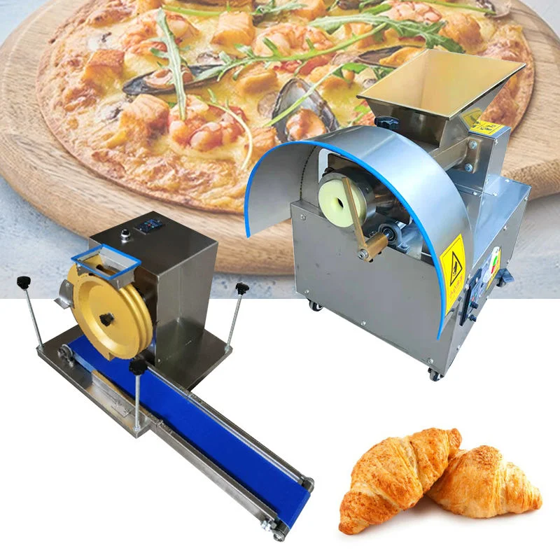 

Cutting Combo Dough Rolling Making Machine Dough Divider Cut the Dough and Form It Into Balls