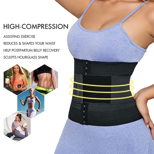Imagen 2 del producto Entrenador de cintura para mujer, corsé Ceñidor de cintura, ropa moldeadora, Control de barriga, faja de entrenamiento moldeadora de cuerpo