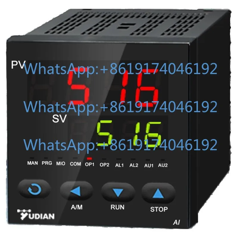 

Temperature Control Instrument PID Temperature Controller Thermostat Digital Display Intelligent Automatic 516/518P