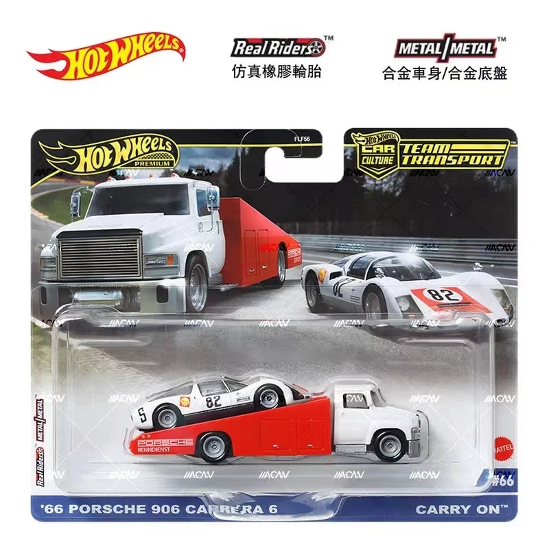 2024 Hot Wheels Premium Team Transport 96 Honda Accord Porsche 906 Mercedes C9 flf56-9b Hotwheels 1/64 Hoteelws Car hotwetheels