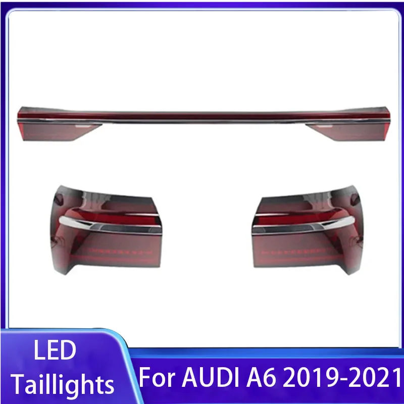 

LED Taillight For Audi A6 A6L C8 2019-2021 LED Tail Lamp LED DRL Running LED Dynamic Signal Brake Reverse Auto Accessories