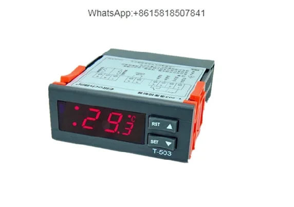 

Thermostat T-503 industrial laser cutting chiller refrigerant solenoid valve control feature