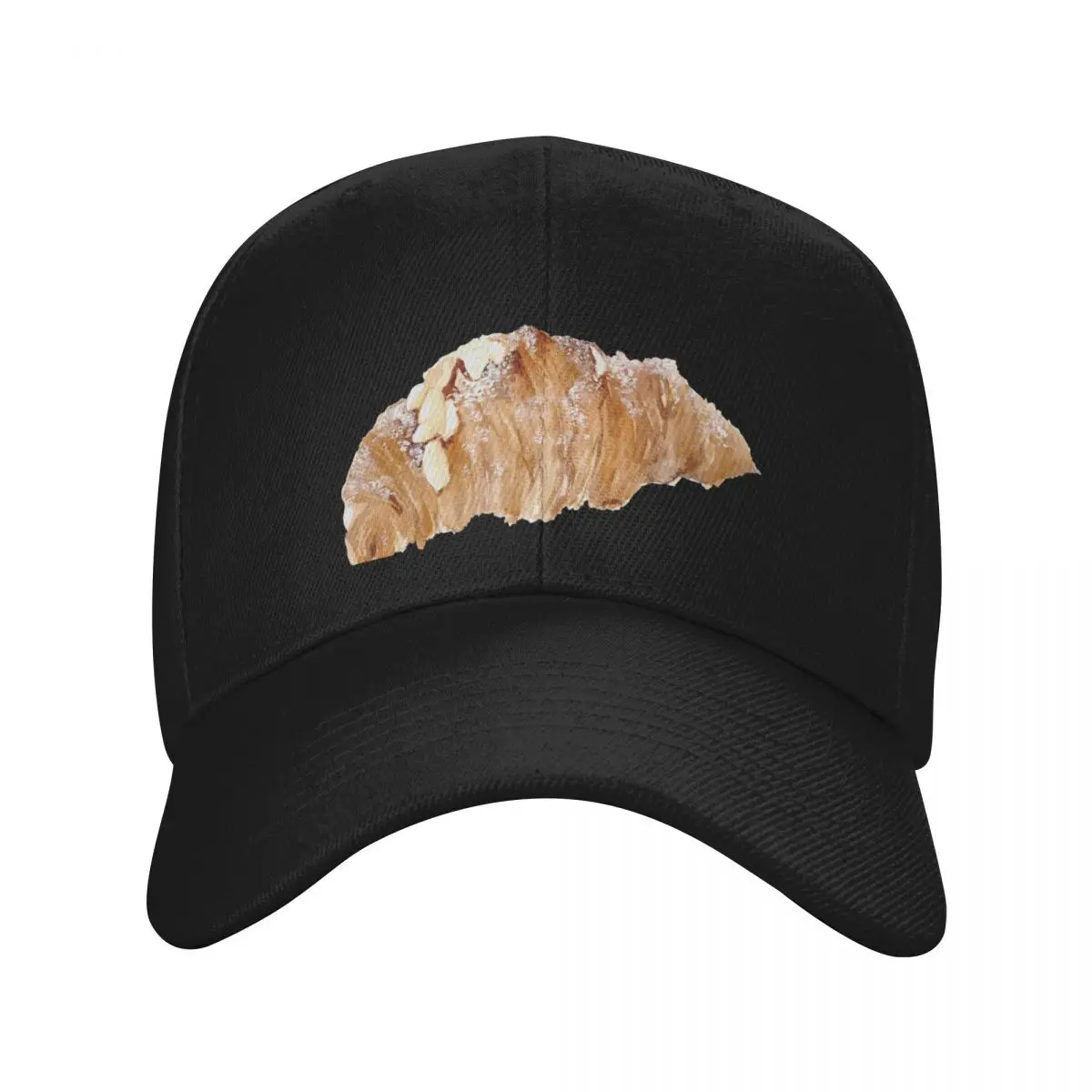 

Almond croissant Baseball Cap luxury woman cap Icon sailor cap for men Trucker Women's Beach Outlet Men's