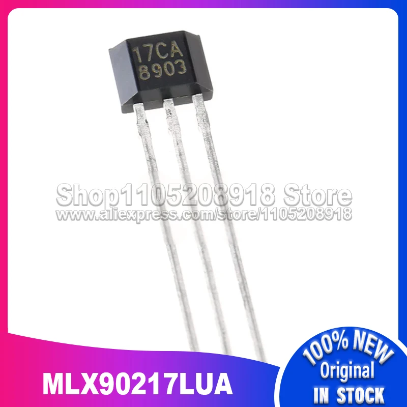 

5PCS/LOT MLX90217LUA 90217 Typing 17CA new original Hall element gear Hall sensor chip IC 100% New Spot stock