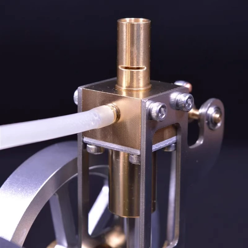 Nuevo motor de vapor eléctrico, caldera creativa totalmente metálica, modelo de motor de potencia de vapor, juguete Experimental de ciencia y educación