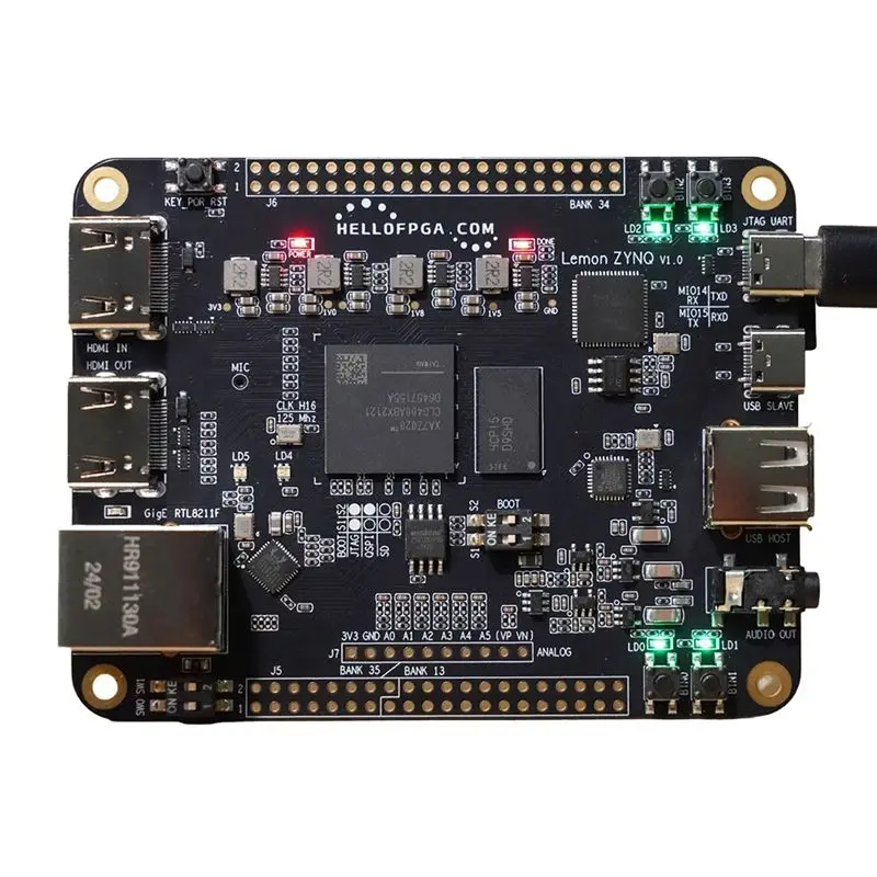 B04B-Can Run PYNQ Image ZYNQ7020 Development Board XC7Z020 FPGA Minimum System Board Supports -Compatible
