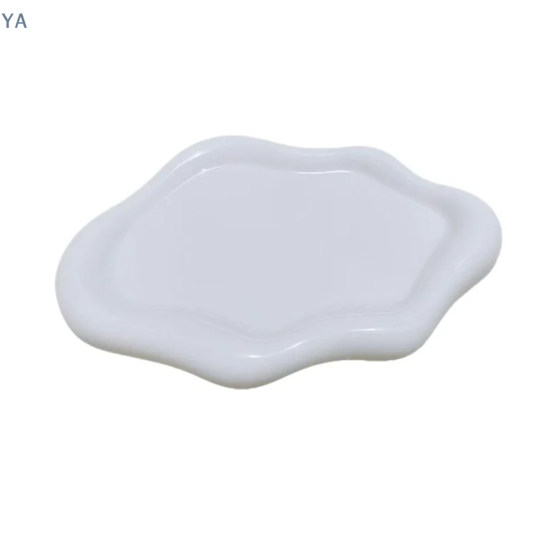 

Простой поднос для хранения украшений в форме облаков, гальванизированный, для демонстрации серег и колец, настольная подставка для женщин