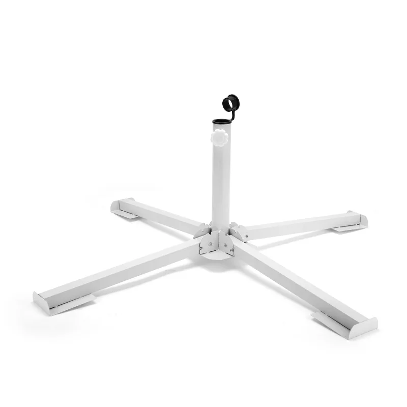 Foldable Portable Four-Legged Base Stand for Outdoor Beach Parasol Cross Umbrella Base