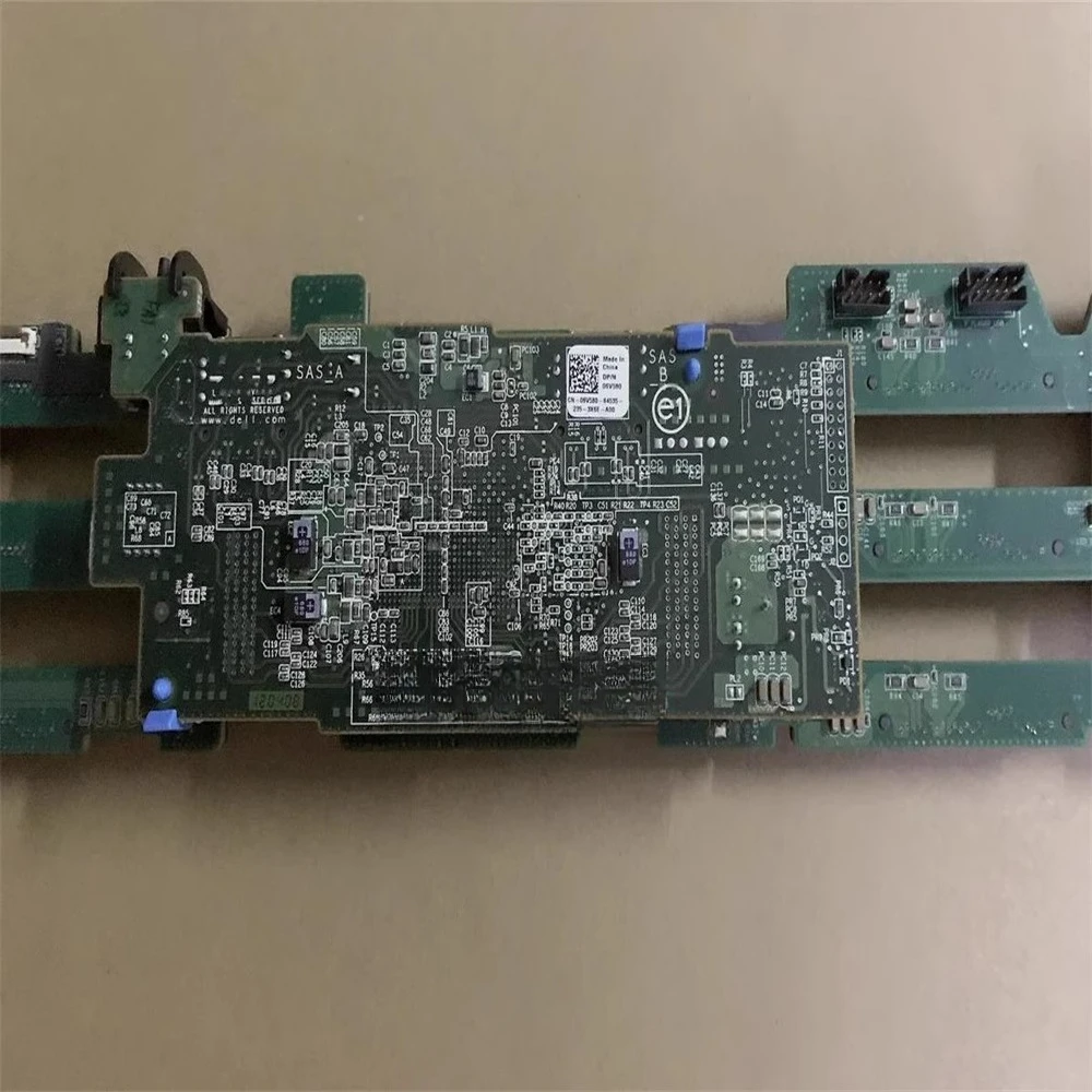 For DELL R510 12-bit server SAS SATA hard disk backplane 06V580 0Y776M 0DGWM2 #3